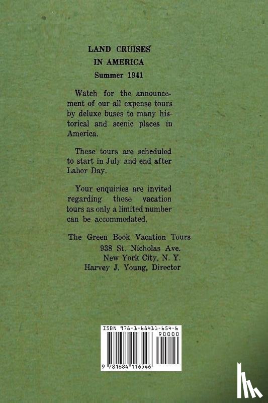 Green, Victor H - The Negro Motorist Green-Book
