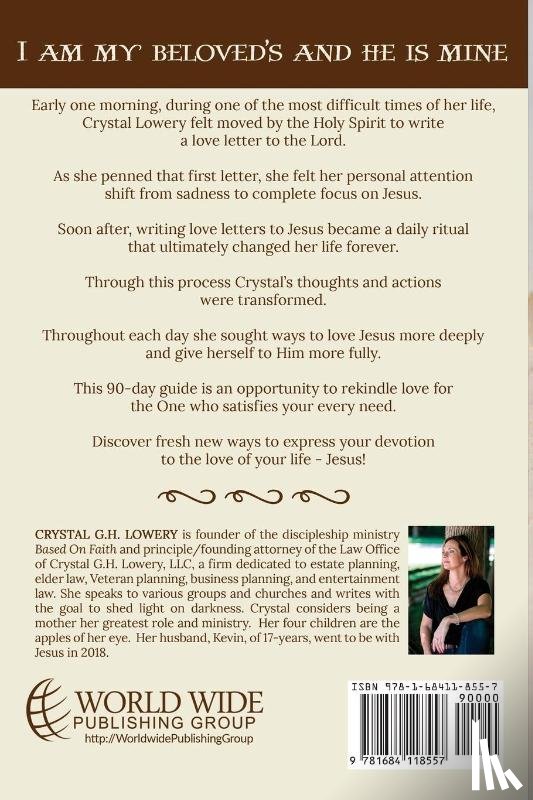 Lowery, Crystal G H - Sweet Love Letters to Jesus