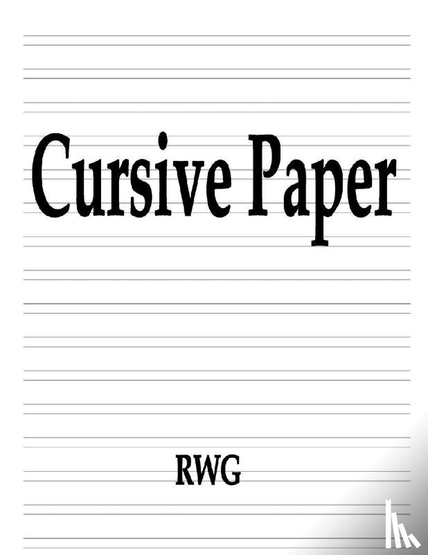 Rwg - Cursive Paper