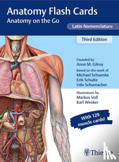 Gilroy, Anne M - Anatomy Flash Cards, Latin Nomenclature