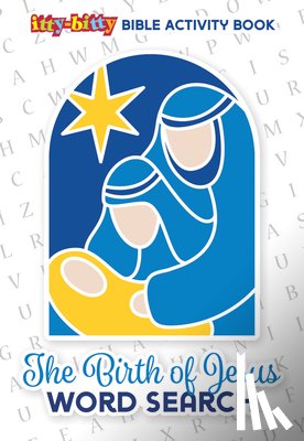 Warner Press - The Birth of Jesus Word Search: Itty-Bitty Bible Activity Book (Pk of 6)