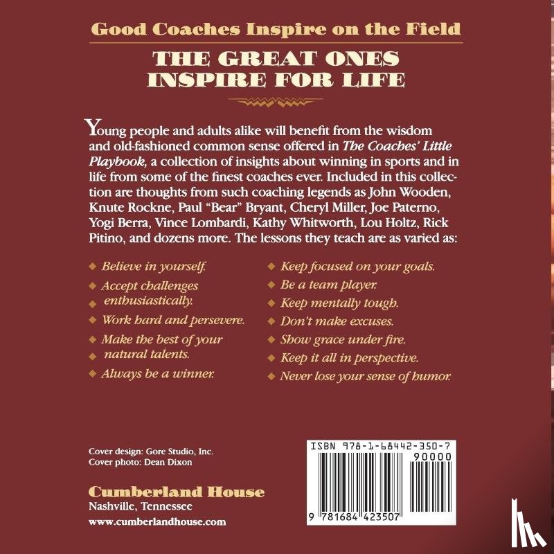 Hetzel, George - The Coaches' Little Playbook