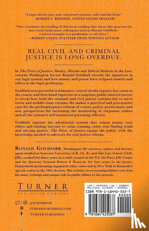 Goldfarb, Ronald - The Price of Justice