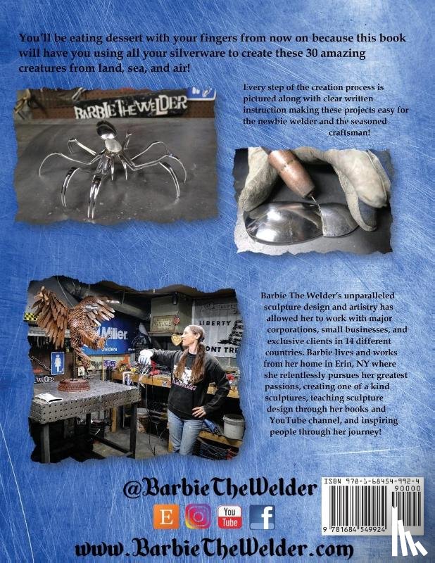 Barbie the Welder - How To Weld Silverware Animals