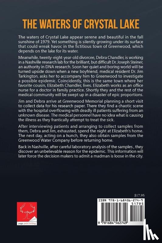 Baize, Melissa Davis - The Waters of Crystal Lake