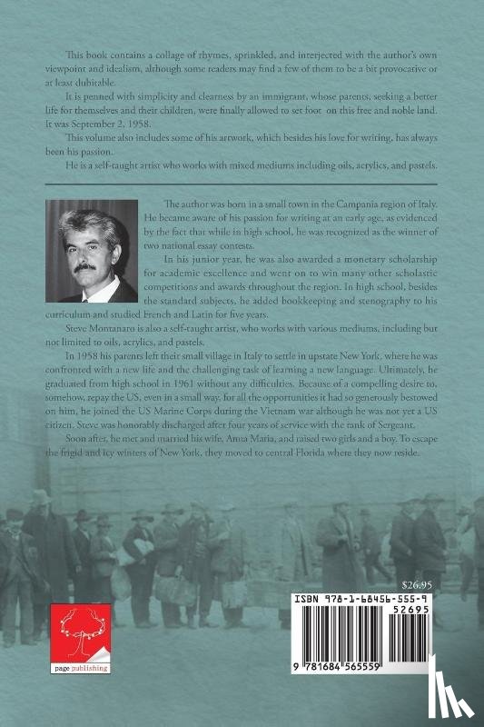 Montanaro, Steve - An Immigrant's Poetic Medley