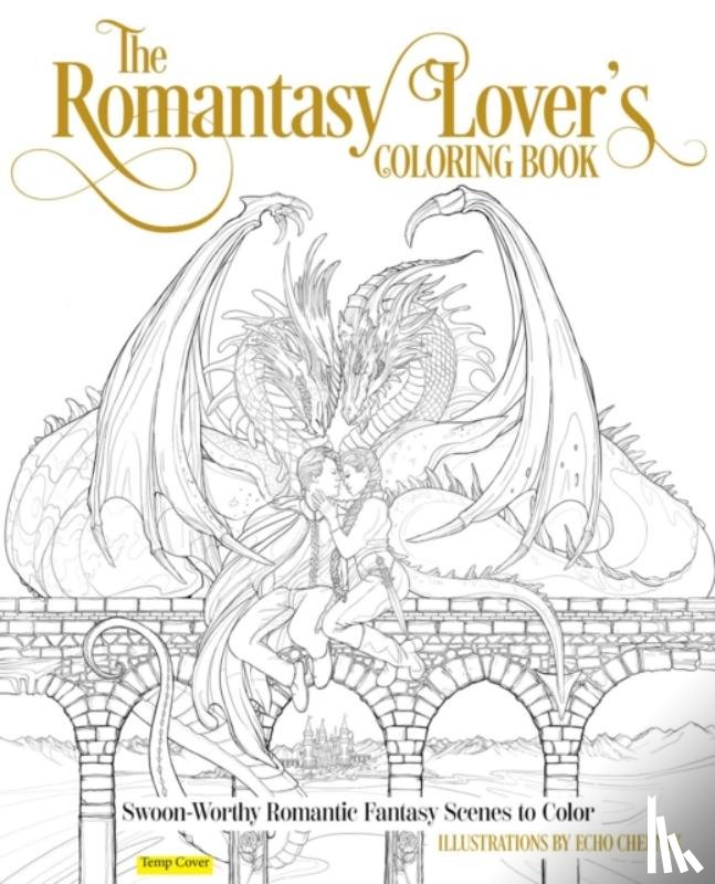 Chernik, Echo - The Romantasy Lover's Coloring Book