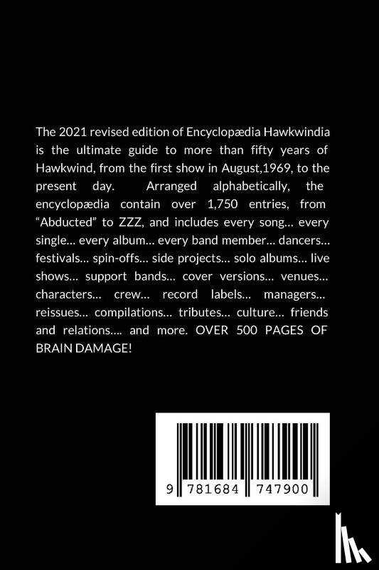 Thompson, Dave - Encyclopaedia Hawkwindia