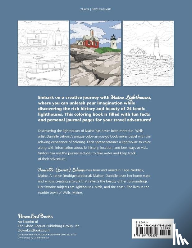 Lehoux, Danielle - Maine Lighthouses