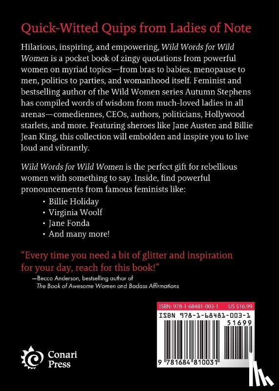 Stephens, Autumn - Wild Words for Wild Women