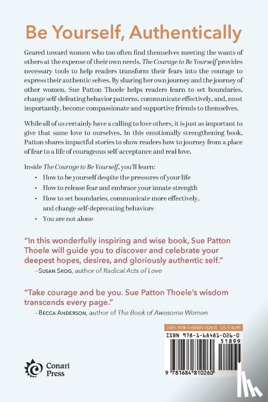 Thoele, Sue Patton - The Courage to Be Yourself