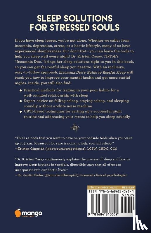 Casey, Dr. Kristen - Insomnia Doc's Guide to Restful Sleep