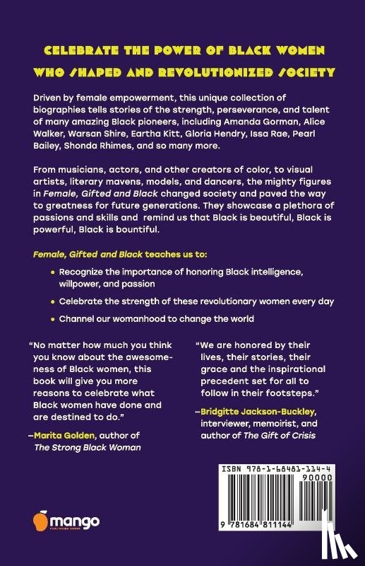 Anderson, Becca, Fievre, M.J. - Female, Gifted, and Black