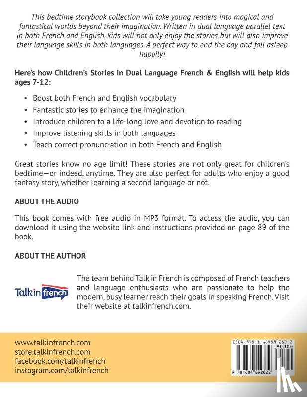 Bibard, Frederic, Talk in French - Children's Stories in Dual Language French & English