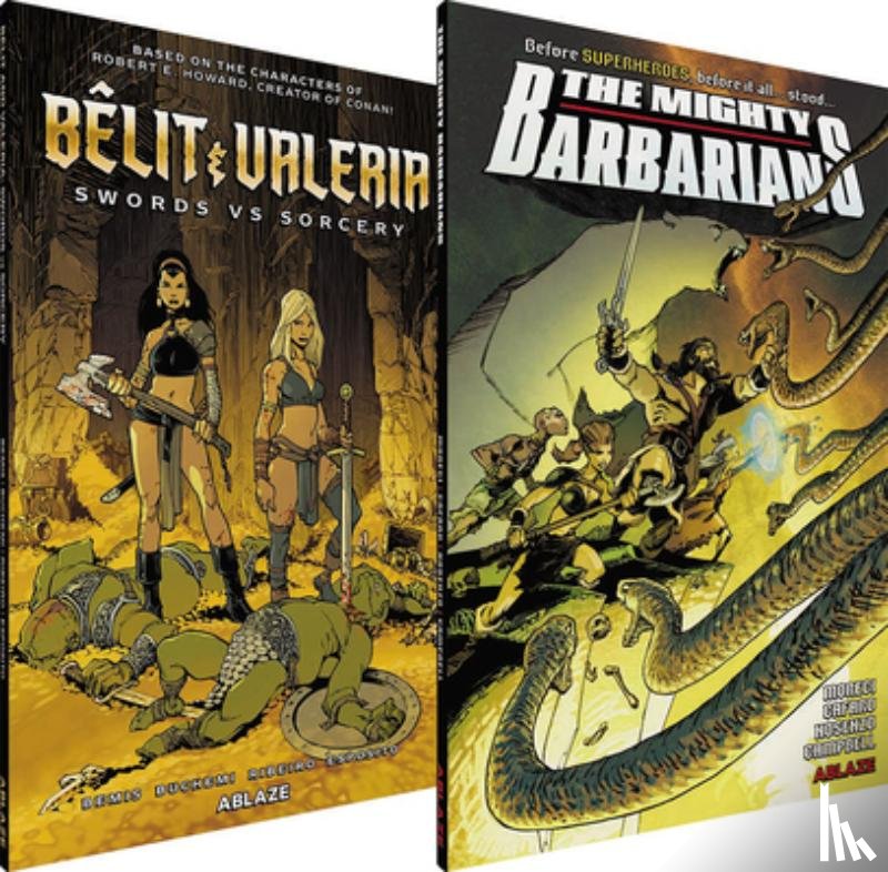 Moreci, Michael, Bemis, Max - Ablaze Spotlight on Sword-and-Sorcery Collected Set