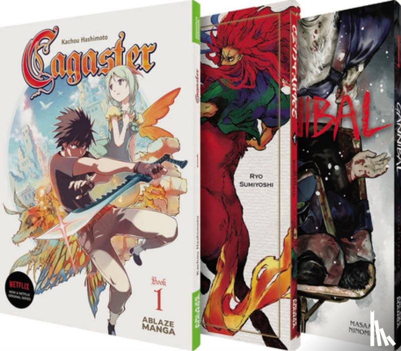 Hasimoto, Kachou, Sumiyoshi, Ryo, Ninomiya, Masaaki - Ablaze Spotlight on Manga Collected Set