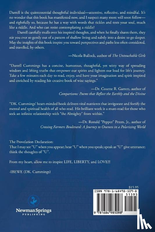 Cummings, Dk. - 101 Provelations
