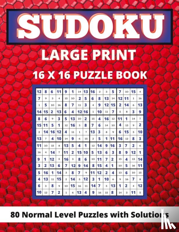 Dorny, Lora - Sudoku Large Print 16x 16