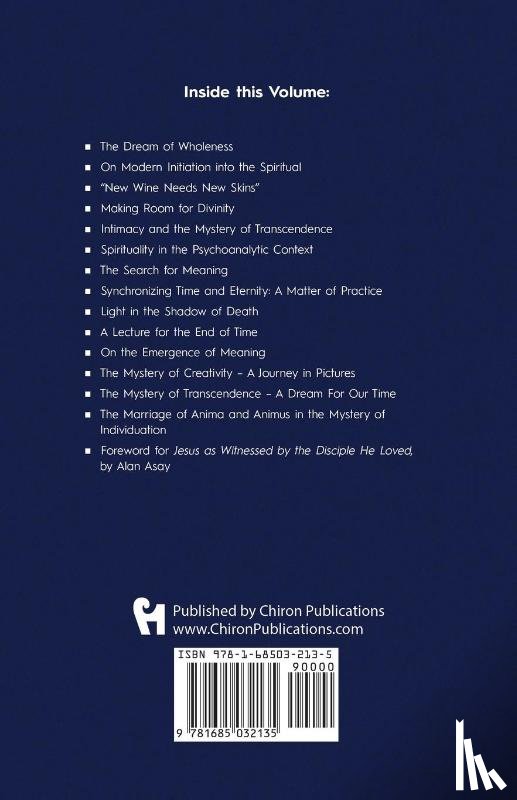 Stein, Murray - The Collected Writings of Murray Stein