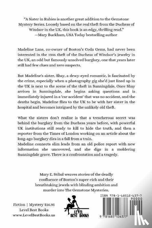 Stibal, Mary E. - A Sister in Rubies