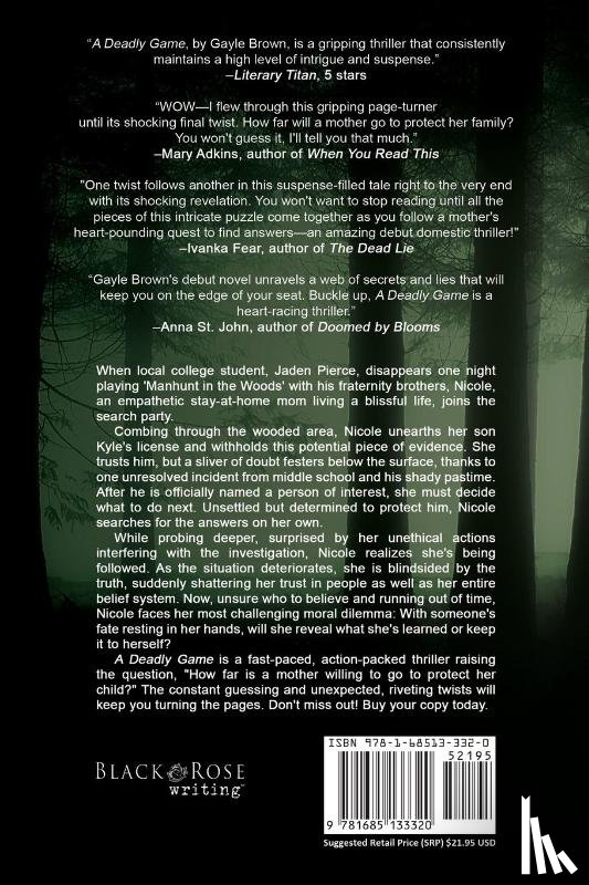 Brown, Gayle - A Deadly Game