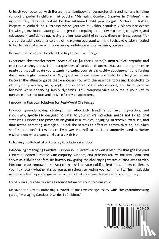 Valdez, Michele L. - Managing Conduct Disorder in Children