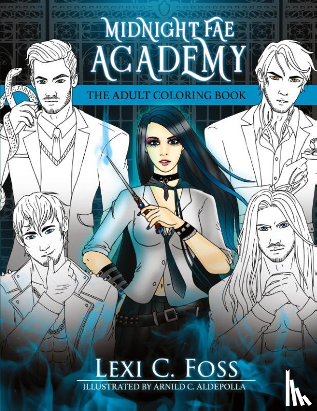 Foss, Lexi C - Midnight Fae Academy Coloring Book