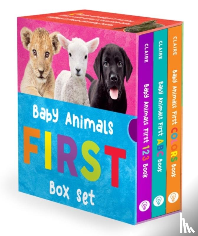 Claire, Alexandra - Baby Animals First Box Set: 123, ABC, Colors