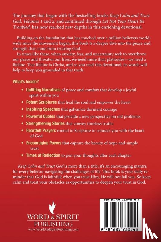 Provance, Jake, Provance, Keith - Keep Calm and Trust God Devotional