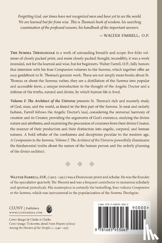 Farrell, Walter - A Companion to the Summa-Volume I