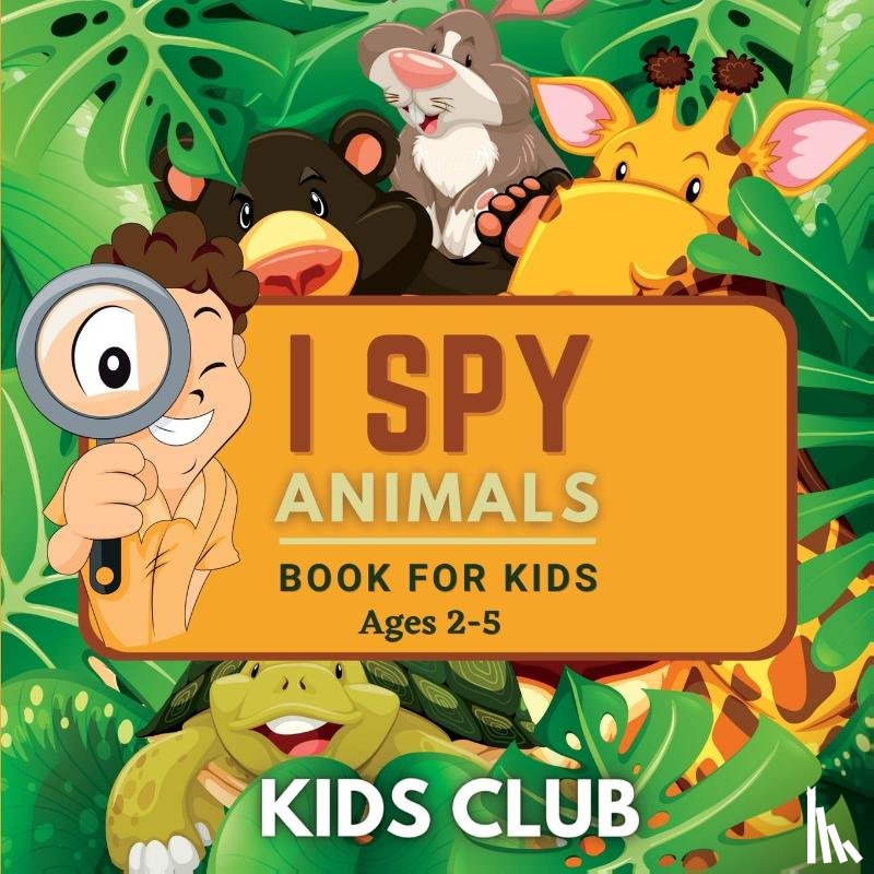 Club, Kids - I Spy Animals Book For Kids Ages 2-5