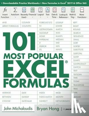Hong, Bryan, Michaloudis, John - 101 Most Popular Excel Formulas