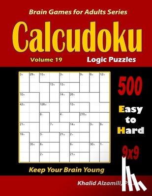 Alzamili, Khalid - Calcudoku Logic Puzzles