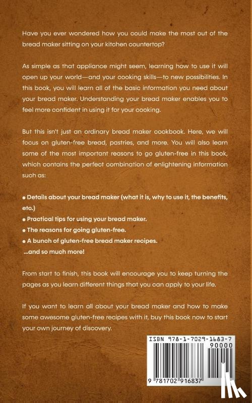 May, Sierra a - Bread Machine Cookbook For Beginners