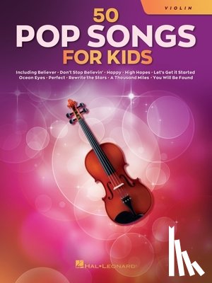 Hal Leonard Corp - 50 Pop Songs for Kids