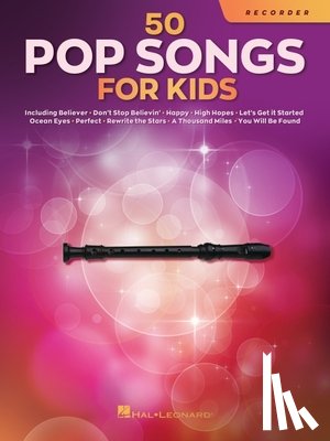 Hal Leonard Corp - 50 Pop Songs for Kids