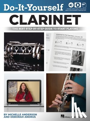 Michelle Anderson - Do-It-Yourself Clarinet: The Best Step-By-Step Guide to Start Playing - Book with Online Audio and Instructional Videos