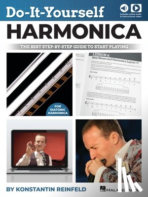 Konstantin Reinfeld - Do-It-Yourself Harmonica: The Best Step-By-Step Guide to Start Playing - Book with Online Audio and Instructional Videos