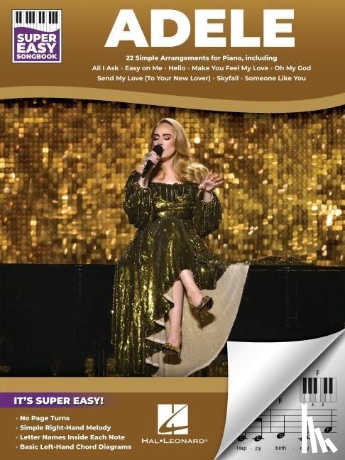 Adele - ADELE - SUPER EASY SONGBK 22 S