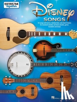 Phillips, Mark - Disney Songs - Strum Together Songbook for Any Mix of Standard Ukulele, Baritone Ukulele, Guitar, Mandolin, and Banjo