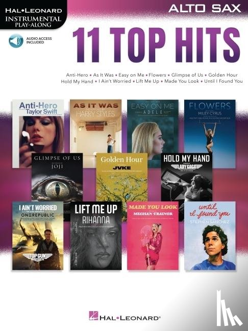 Deneff, Peter - 11 Top Hits for Alto Sax Instrumental Play-Along