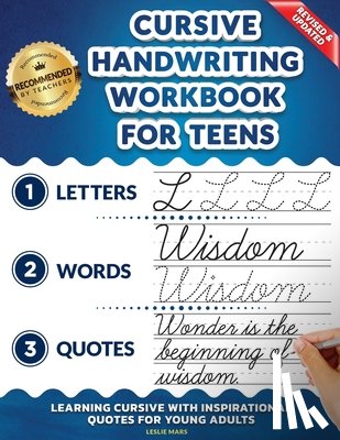Mars, Leslie - Cursive Handwriting Workbook for Teens
