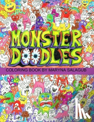 Salagub, Maryna - Doodle monsters coloring book Paperback