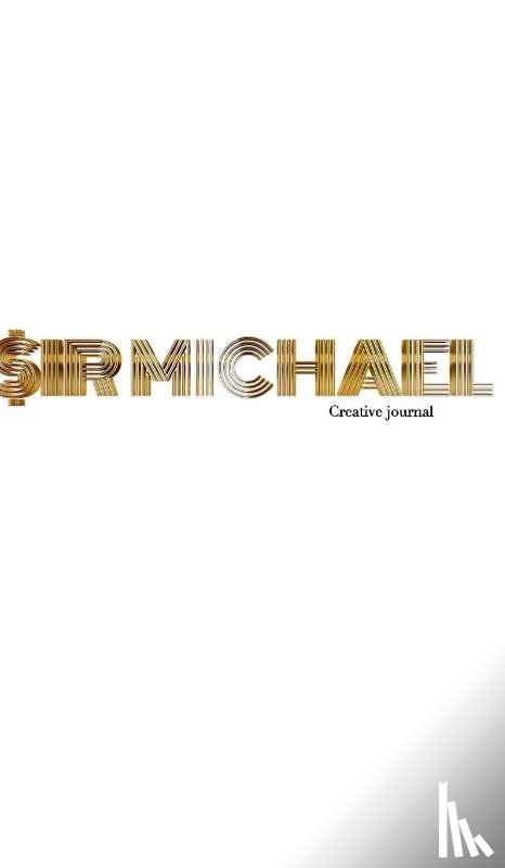 Huhn, Sir Michael - Gold graphic sir Michael branded Blank page Creative Note journal