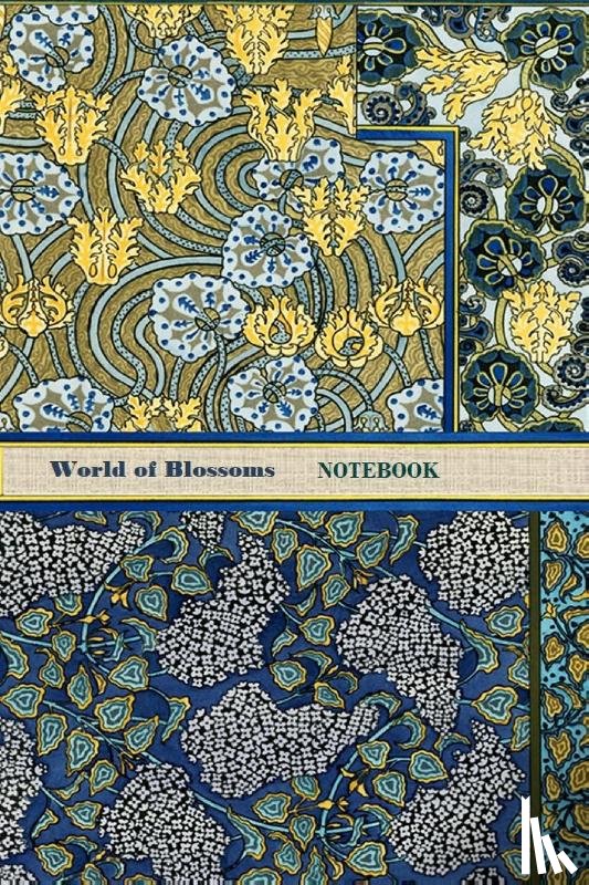Viola, Iris a - World of Blossoms Notebook [ruled Notebook/Journal/Diary to write in, 60 sheets, Medium Size (A5) 6x9 inches]