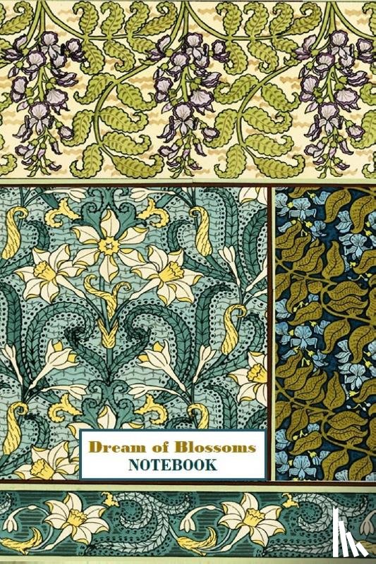Viola, Iris a - Dream of Blossoms NOTEBOOK [ruled Notebook/Journal/Diary to write in, 60 sheets, Medium Size (A5) 6x9 inches]