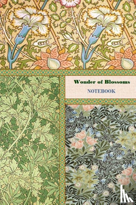 Viola, Iris a - Wonder of Blossoms NOTEBOOK [ruled Notebook/Journal/Diary to write in, 60 sheets, Medium Size (A5) 6x9 inches]