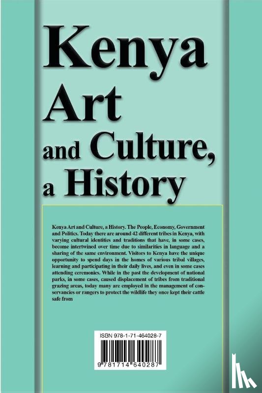 Kelly, Ryan - Kenya Art and Culture, a History