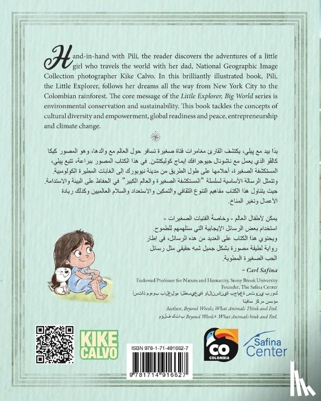 Calvo, Kike - Arabic. The Adventures of Pili in New York. Bilingual Books for Children.