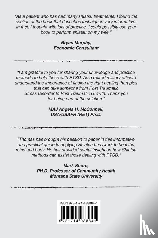 Schieffer, Thomas - Bodywork and PTSD